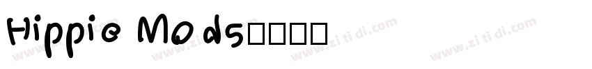 Hippie Mods字体转换